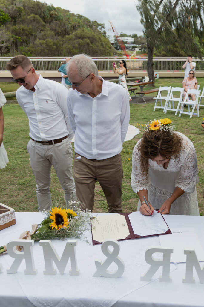 beach weddings Australia
