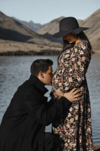 moke lake maternity shoot