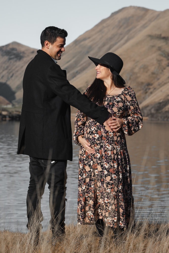 moke lake maternity shoot