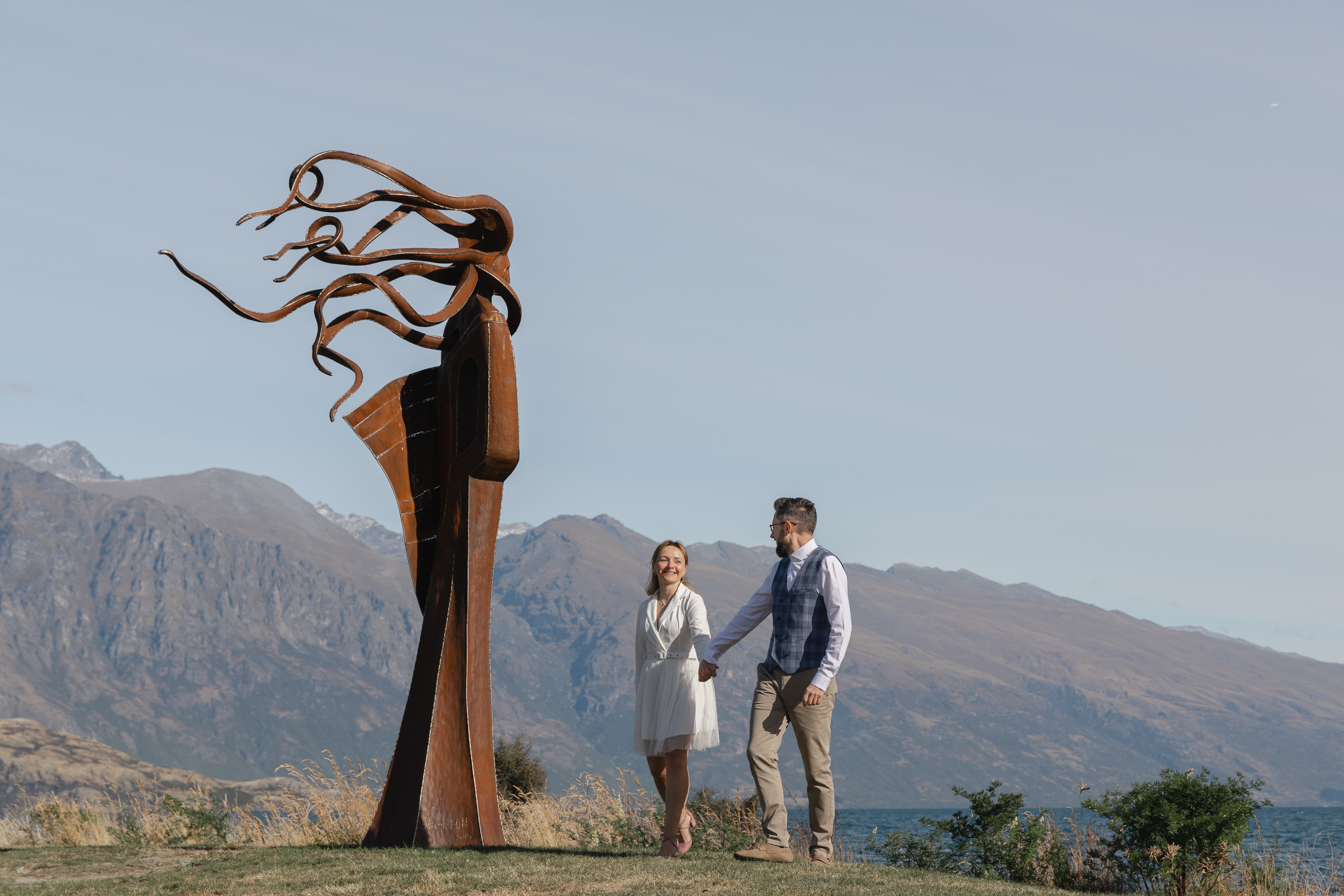 Elopement photographer queenstown