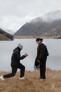 Moke Lake Proposal, Queenstown, queenstown photographer