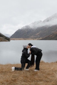 Moke Lake Proposal, Queenstown, queenstown photographer